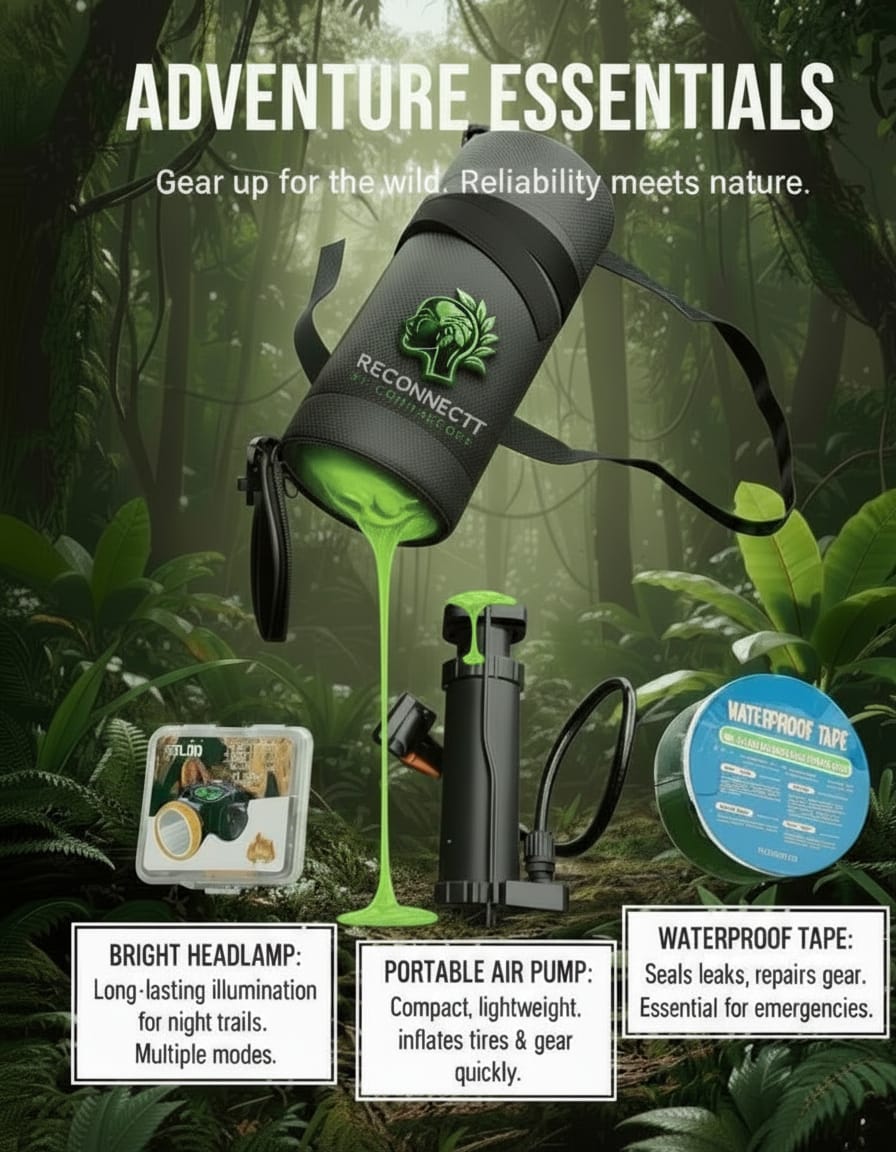 Tube de survie 3 en 1 (Aventure • Moto • Survivor)